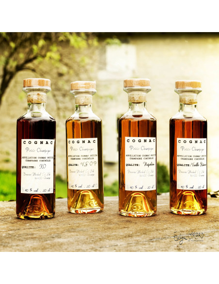 Coffret 4 Cognacs 4 Plaisirs – Dégustation | Maison Beaulandry