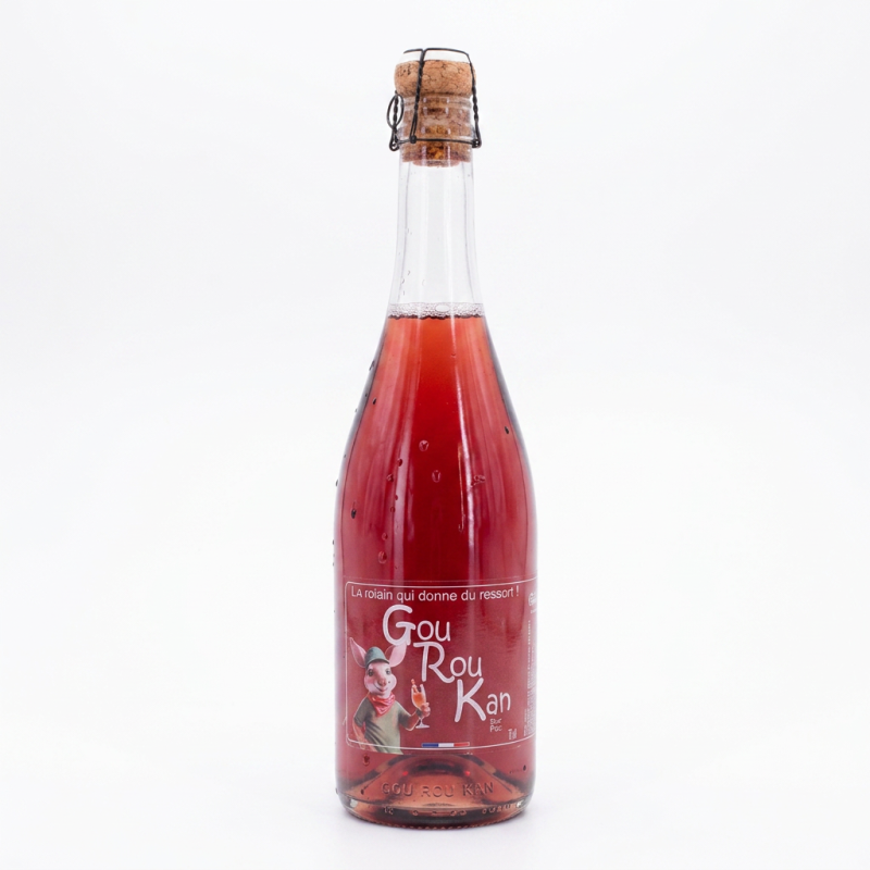GouRouKan – Jus de Raisin Pétillant pour Enfants | Sans Sucre Ajouté |