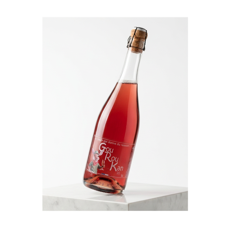 GouRouKan – Jus de Raisin Pétillant pour Enfants | Sans Sucre Ajouté |