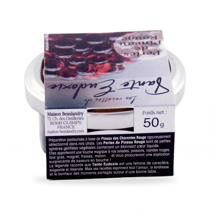 Perles de Pineau Rouge 50 g – Tante Eudoxie | Beaulandry